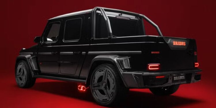 Brabus biến Mercedes-AMG G63 thành chiếc bán tải 900 mã lực, tăng tốc trong 3,7 giây