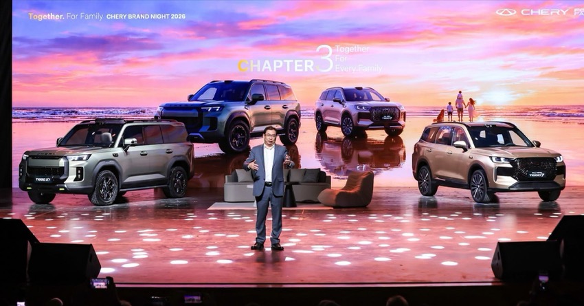 Chery Tiggo X7 và Tiggo 7 thế hệ 3 trên sân khấu Chery Brand Night