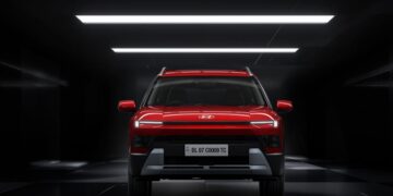 Hyundai Bayon thế hệ mới nhìn từ phía trước
