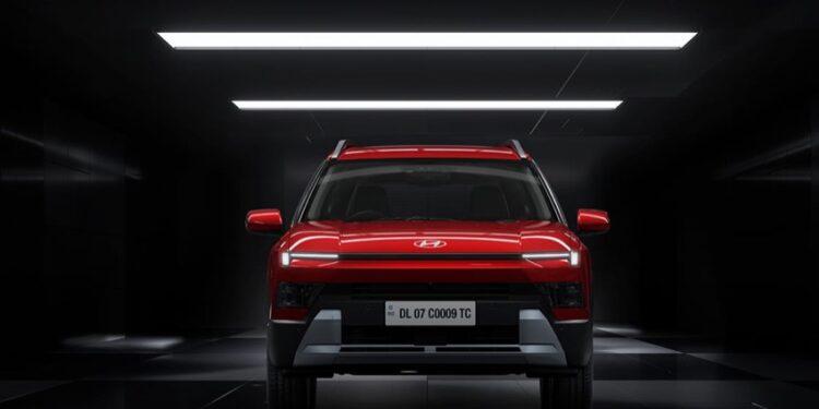 Hyundai Bayon thế hệ mới nhìn từ phía trước