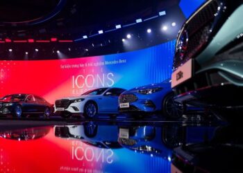 Mercedes-Benz mang dàn xe điện hóa mới cho khách trải nghiệm lái thử tại “The Icons, Electrified”