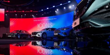 Mercedes-Benz mang dàn xe điện hóa mới cho khách trải nghiệm lái thử tại “The Icons, Electrified”