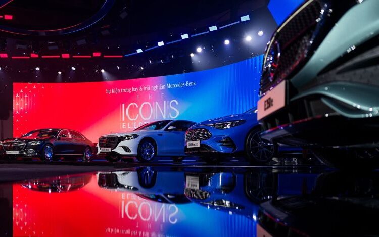 Mercedes-Benz mang dàn xe điện hóa mới cho khách trải nghiệm lái thử tại “The Icons, Electrified”