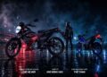 Suzuki Satria F150 hai màu đỏ và xanh