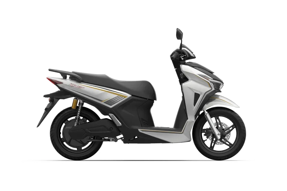 Xe máy điện VinFast Kinet màu trắng