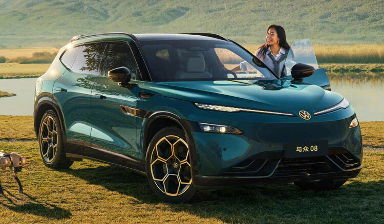 Volkswagen ID. UNYX 08, mẫu SUV điện dùng kiến trúc điện tử phát triển cùng Xpeng