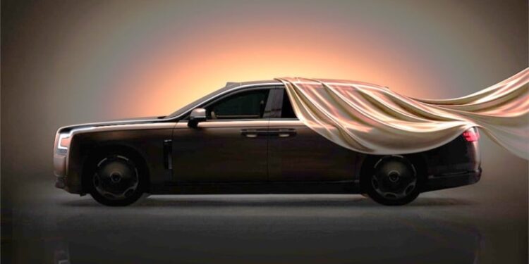 Ảnh teaser sedan Yangwang Altior của BYD