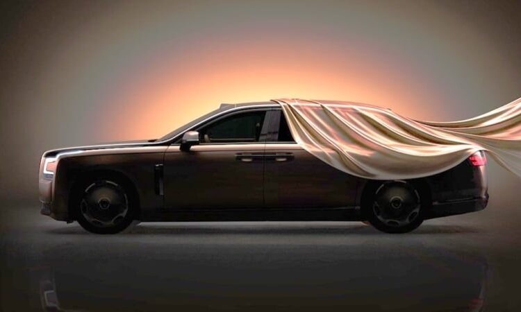Ảnh teaser sedan Yangwang Altior của BYD